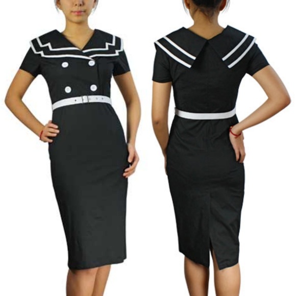 pin up pencil dress